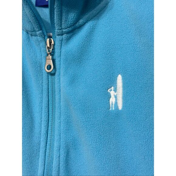 NWOT Johnnie-O Fleece Sky Blue Ski Winter Vest Women's Small - Picture 4 of 10